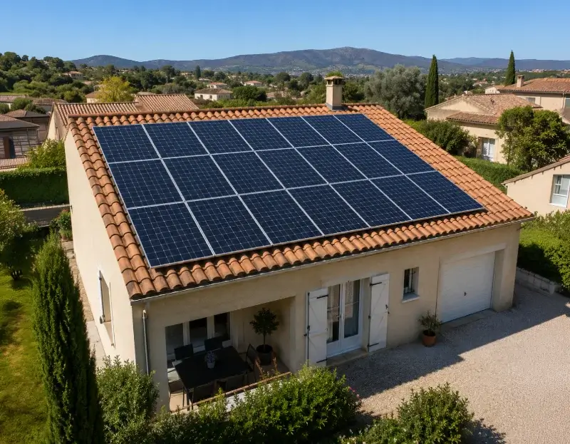 Prime à l'autoconsommation panneaux solaires Châteaudouble — aide financière de l'État